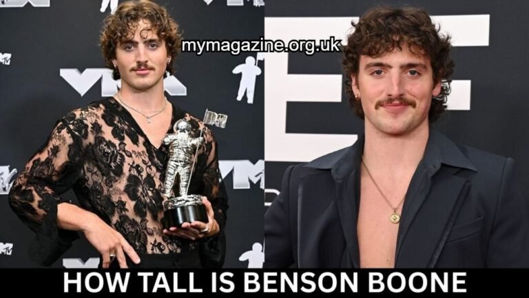 Benson Boone Height